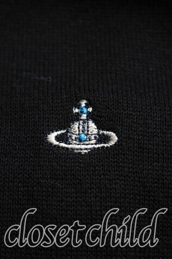 画像5: ヴィヴィアンウエストウッド MAN 中古 / オーブ刺繍ロングカーディガン 50（メンズXL相当） 黒  H-26-02-15-061-to-OD-ZH (5)