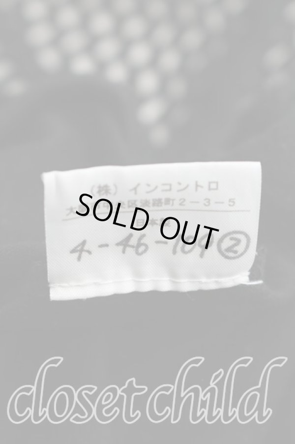 画像5: ヴィヴィアンウエストウッド 中古 / ラインオーブ刺繍メッシュカットソー 02（9号相当） 黒  H-26-02-15-064-to-OD-ZH (5)