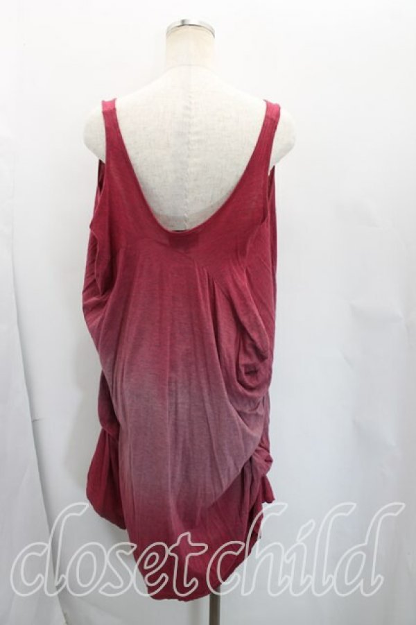 画像2: ANGLOMANIA 中古 / グラデーションカットソー S ピンク  H-26-02-15-066-to-OD-ZH (2)