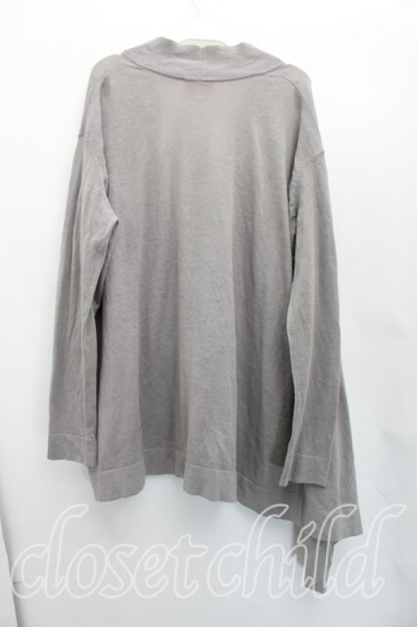 画像2: ヴィヴィアンウエストウッド 中古 / 変形カーディガン 02（9号相当） 灰  H-26-02-15-068-to-OD-ZH (2)