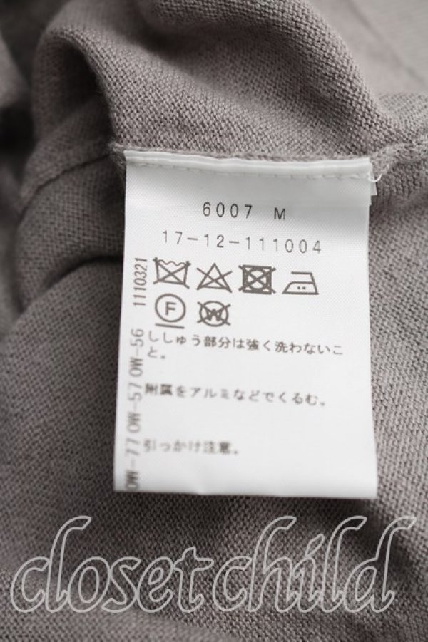 画像4: ヴィヴィアンウエストウッド 中古 / 変形カーディガン 02（9号相当） 灰  H-26-02-15-068-to-OD-ZH (4)