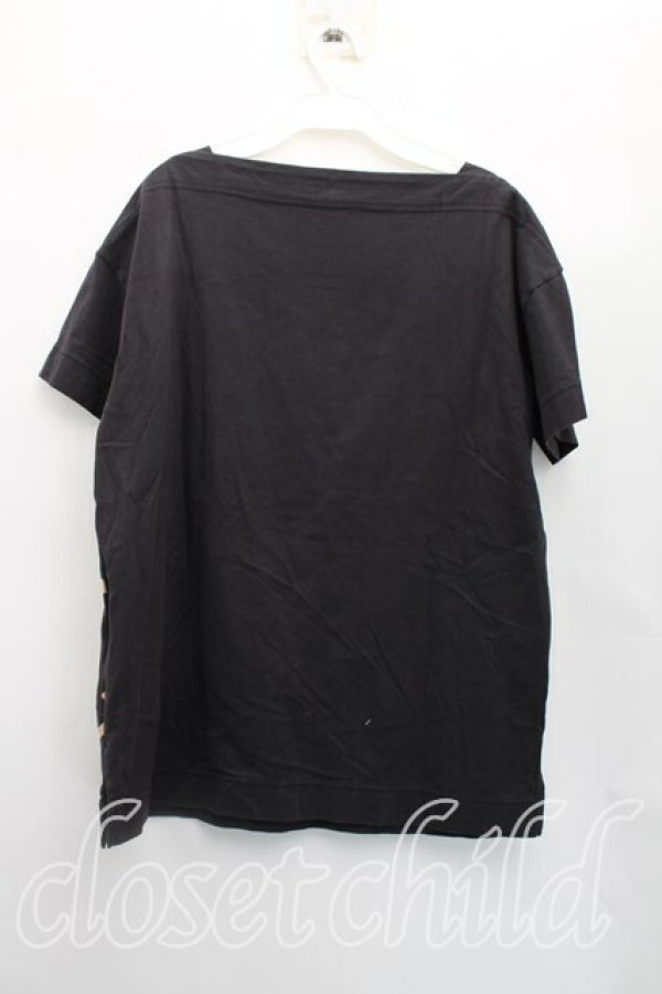 画像2: ヴィヴィアンウエストウッド 中古 / バニーハニーカットソー 2（9号相当） 黒  H-26-02-15-071-to-OD-ZH (2)