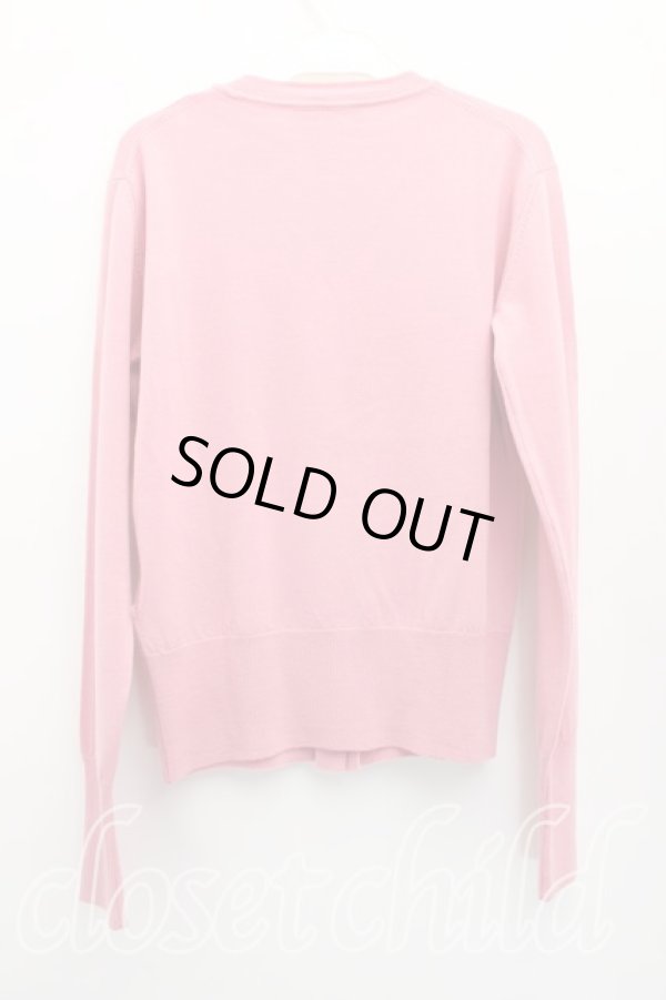 画像2: ヴィヴィアンウエストウッド 中古 / カラーオーブ刺繍カーディガン S ピンク  H-26-02-15-072-to-OD-ZH (2)