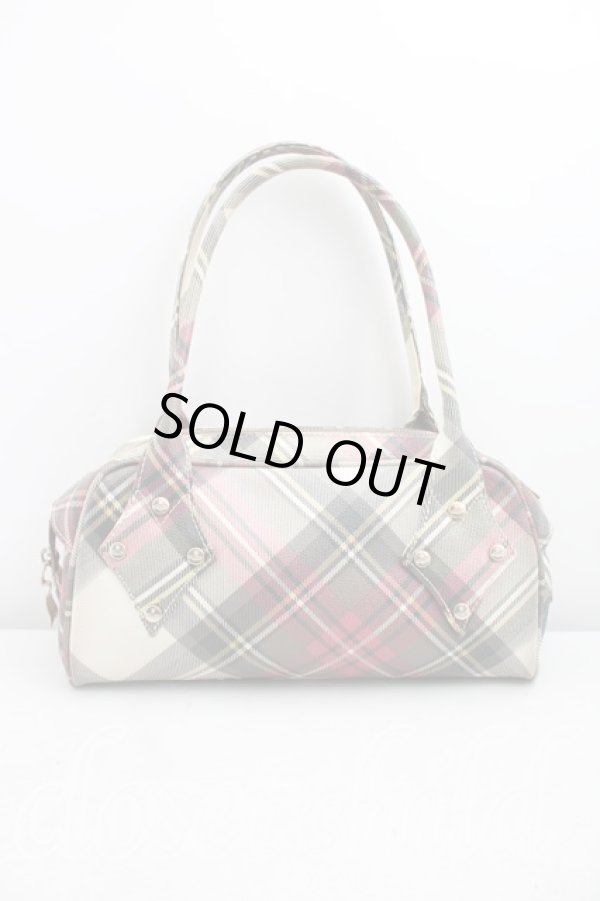 画像2: ヴィヴィアンウエストウッド 中古 / ダービーハンドバッグ  エキシビジョン  H-26-02-15-075-ba-OD-ZH (2)