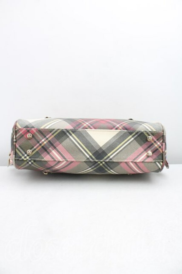 画像3: ヴィヴィアンウエストウッド 中古 / ダービーハンドバッグ  エキシビジョン  H-26-02-15-075-ba-OD-ZH (3)