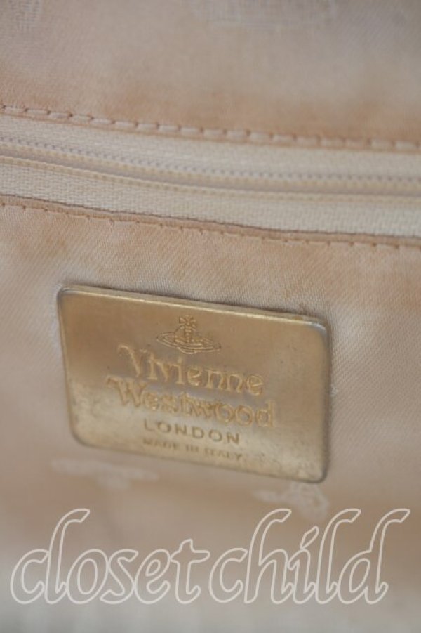 画像4: ヴィヴィアンウエストウッド 中古 / ダービーハンドバッグ  エキシビジョン  H-26-02-15-075-ba-OD-ZH (4)