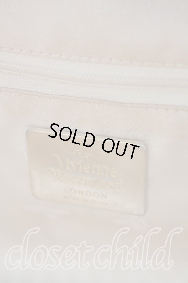 画像4: ヴィヴィアンウエストウッド 中古 / ダービーハンドバッグ  エキシビジョン  H-26-02-15-075-ba-OD-ZH (4)