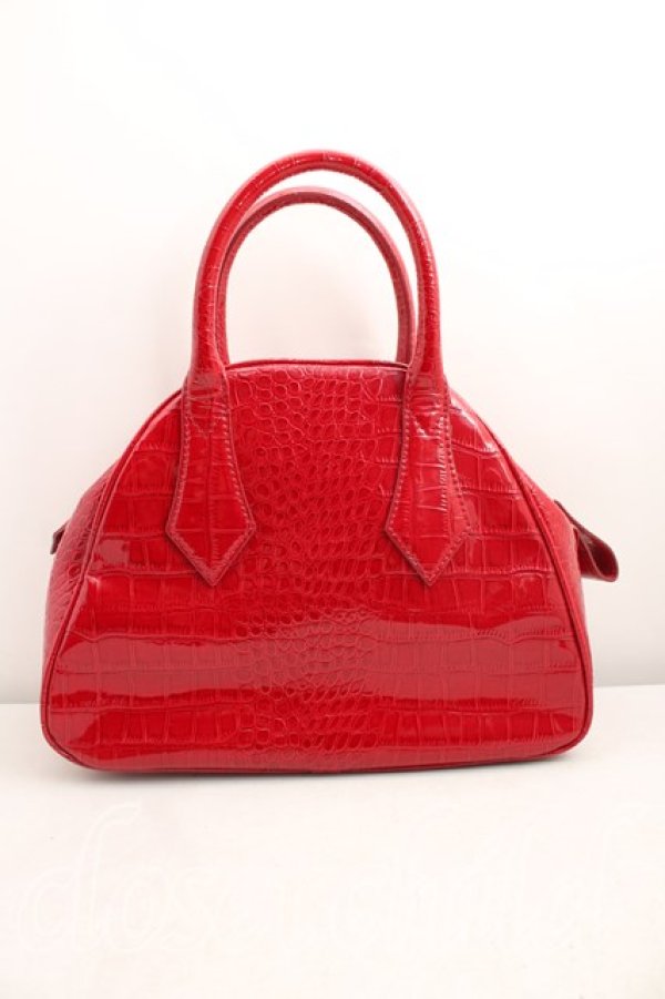 画像2: ヴィヴィアンウエストウッド 中古 / チャンスリーヤスミンバッグ  赤  H-26-02-15-076-ba-OD-ZH (2)