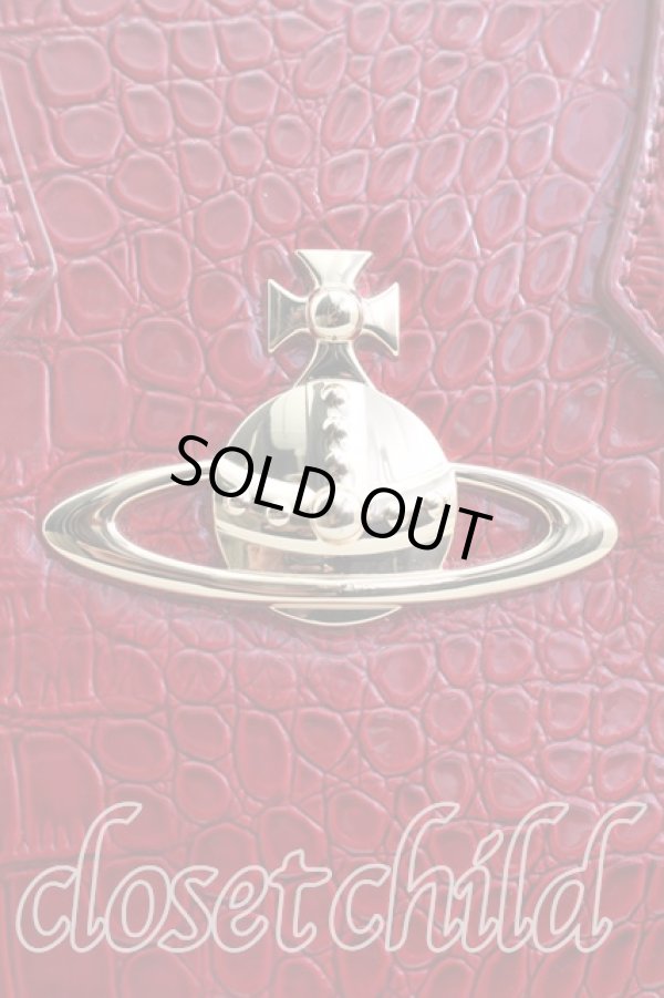 画像6: ヴィヴィアンウエストウッド 中古 / チャンスリーヤスミンバッグ  赤  H-26-02-15-076-ba-OD-ZH (6)