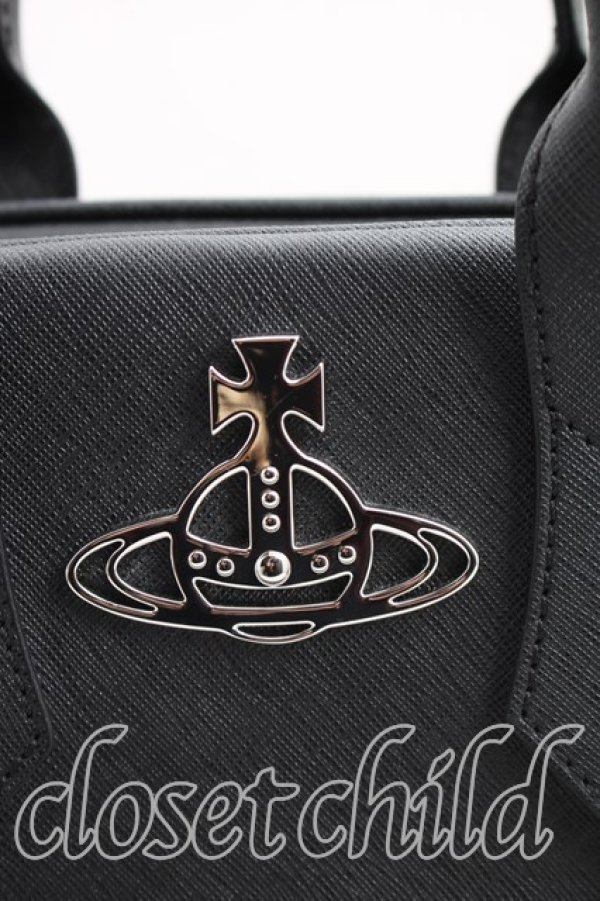 画像5: ヴィヴィアンウエストウッド 中古 / ヤスミンバッグ  黒  H-26-02-15-077-ba-OD-ZH (5)