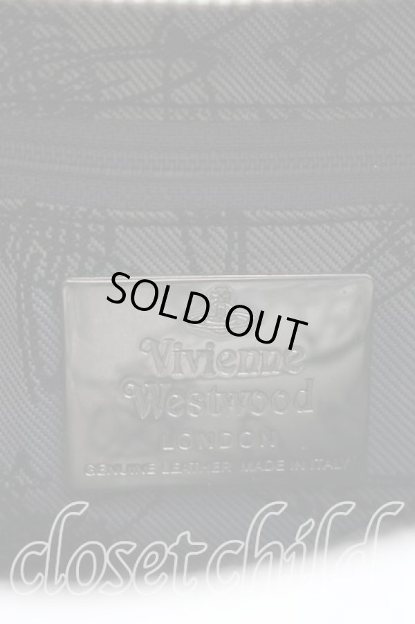 画像4: ヴィヴィアンウエストウッド 中古 / グラフティオーブハンドバッグ  白  H-26-02-15-078-ba-OD-ZH (4)