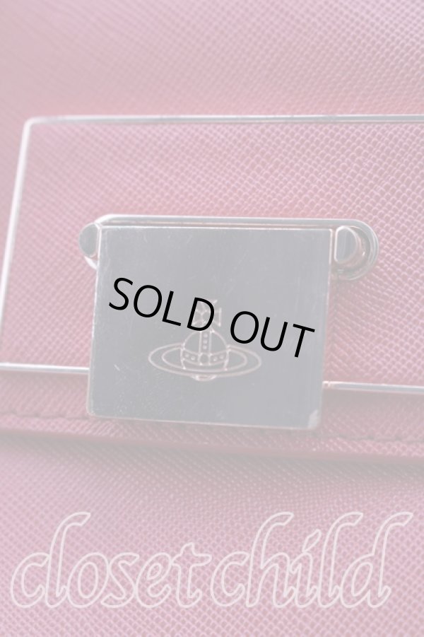 画像5: ヴィヴィアンウエストウッド 中古 /IO SAFFIANOショルダーバッグ  赤  H-26-02-15-080-ba-OD-ZH (5)