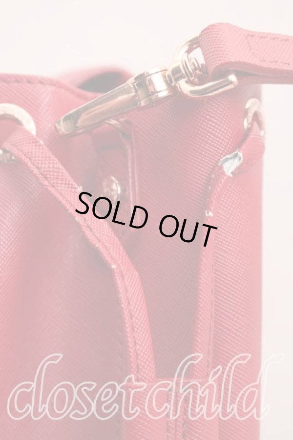 画像7: ヴィヴィアンウエストウッド 中古 /IO SAFFIANOショルダーバッグ  赤  H-26-02-15-080-ba-OD-ZH (7)