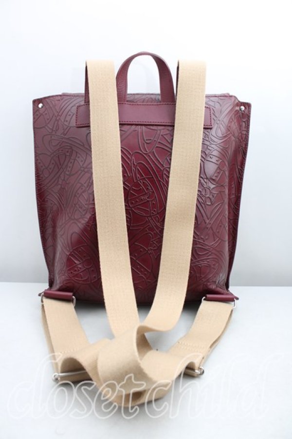 画像2: ヴィヴィアンウエストウッド 中古 / アーサーリュック  ボルドー  H-26-02-15-081-ba-OD-ZH (2)