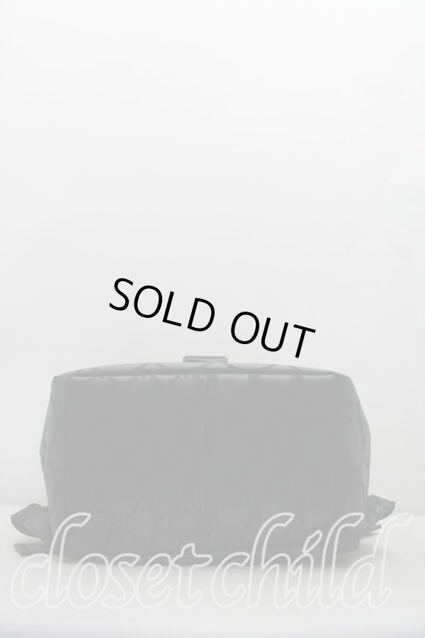 画像3: ヴィヴィアンウエストウッド 中古 / モノグラムPリュックサック  ブラック  H-26-02-15-082-ba-IG-ZH (3)