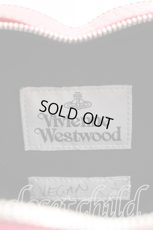 画像5: ヴィヴィアンウエストウッド 中古 / ハートクロスボディバッグ  赤  H-26-02-15-084-ba-OD-ZH (5)