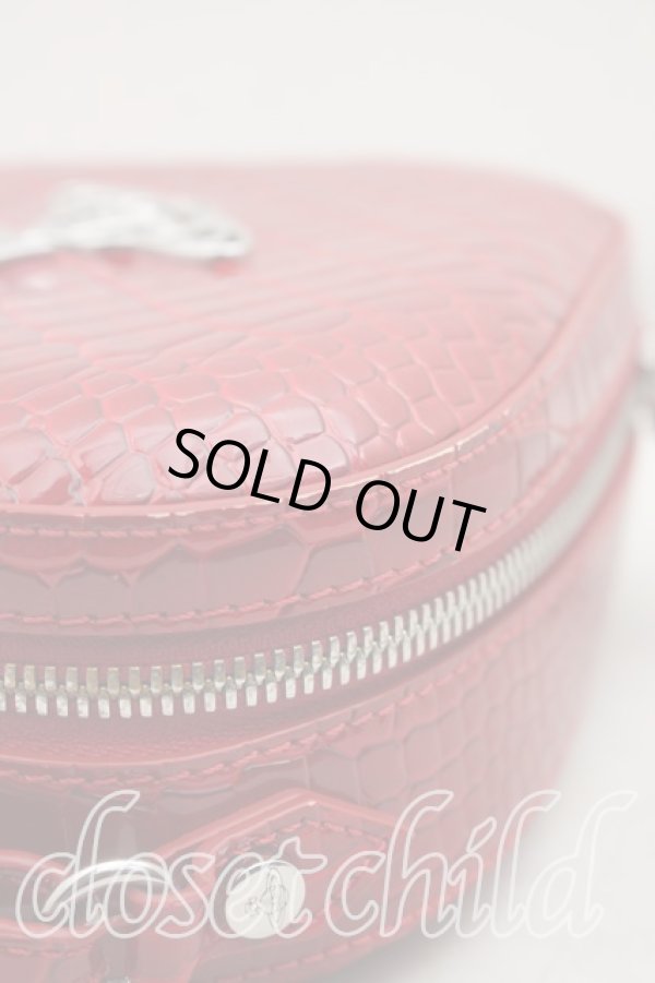 画像7: ヴィヴィアンウエストウッド 中古 / ハートクロスボディバッグ  赤  H-26-02-15-084-ba-OD-ZH (7)