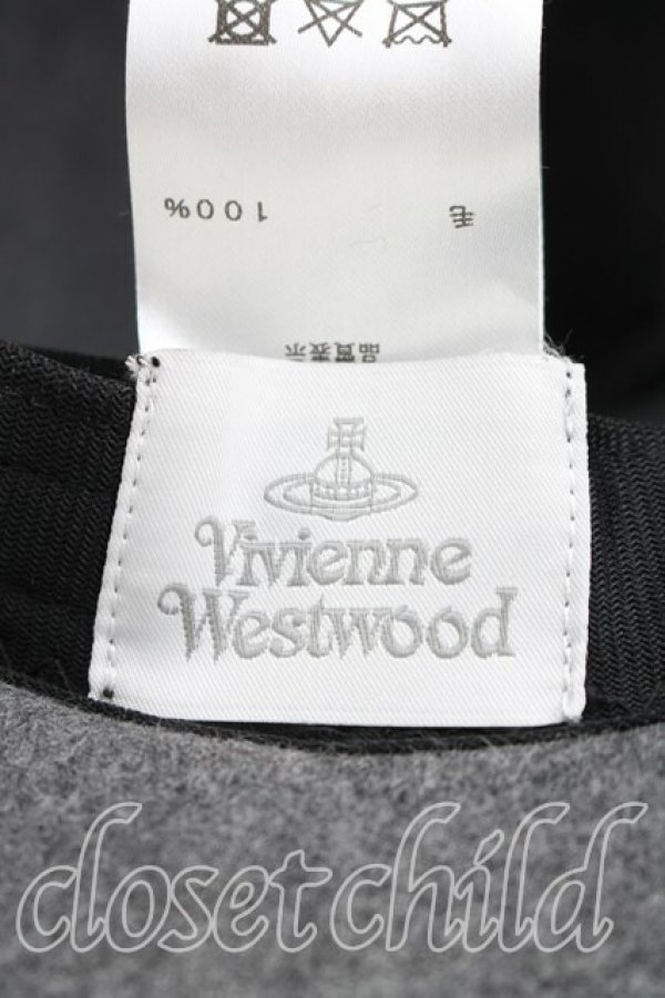 画像4: ヴィヴィアンウエストウッド 中古 / マウンテンハット  灰  H-26-02-15-085-ha-OD-ZH (4)