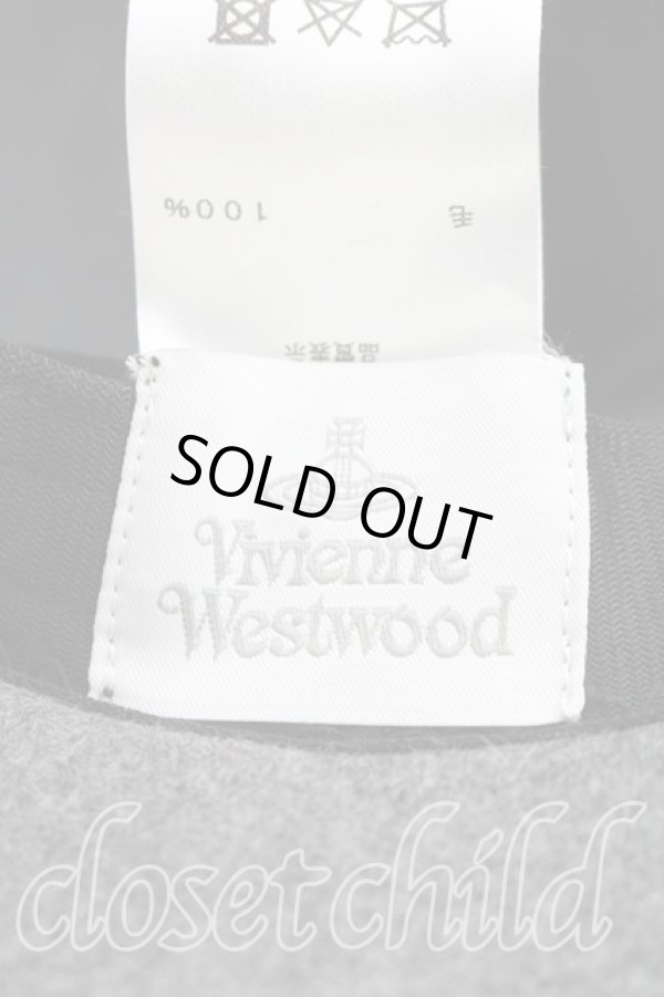 画像4: ヴィヴィアンウエストウッド 中古 / マウンテンハット  灰  H-26-02-15-085-ha-OD-ZH (4)