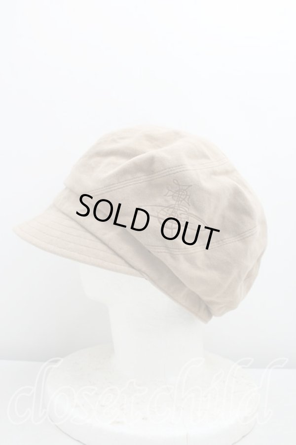 画像2: ヴィヴィアンウエストウッド 中古 / グラフティオーブキャスケット  茶  H-26-02-15-086-ha-OD-ZH (2)