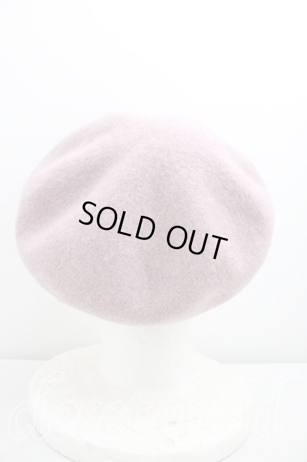 画像2: ヴィヴィアンウエストウッド 中古 / グラフティオーブ刺繍ベレー  ピンク  H-26-02-15-089-ha-OD-ZH (2)