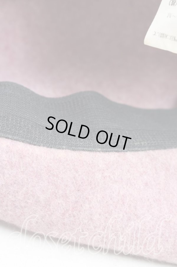 画像6: ヴィヴィアンウエストウッド 中古 / グラフティオーブ刺繍ベレー  ピンク  H-26-02-15-089-ha-OD-ZH (6)