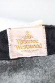 画像4: ヴィヴィアンウエストウッド 中古 / グラフティオーブ刺繍ベレー  灰  H-26-02-15-091-ha-OD-ZH (4)