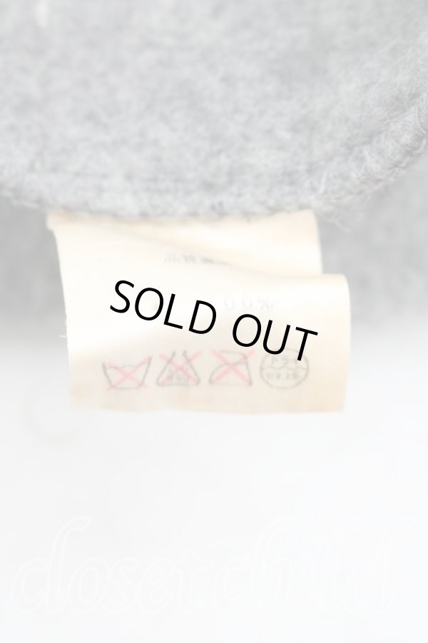 画像5: ヴィヴィアンウエストウッド 中古 / グラフティオーブ刺繍ベレー  灰  H-26-02-15-091-ha-OD-ZH (5)