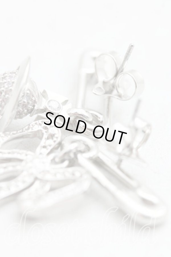 画像4: ヴィヴィアンウエストウッド 中古 / LILITHピアス  シルバー  H-26-02-15-092-er-OD-ZH (4)