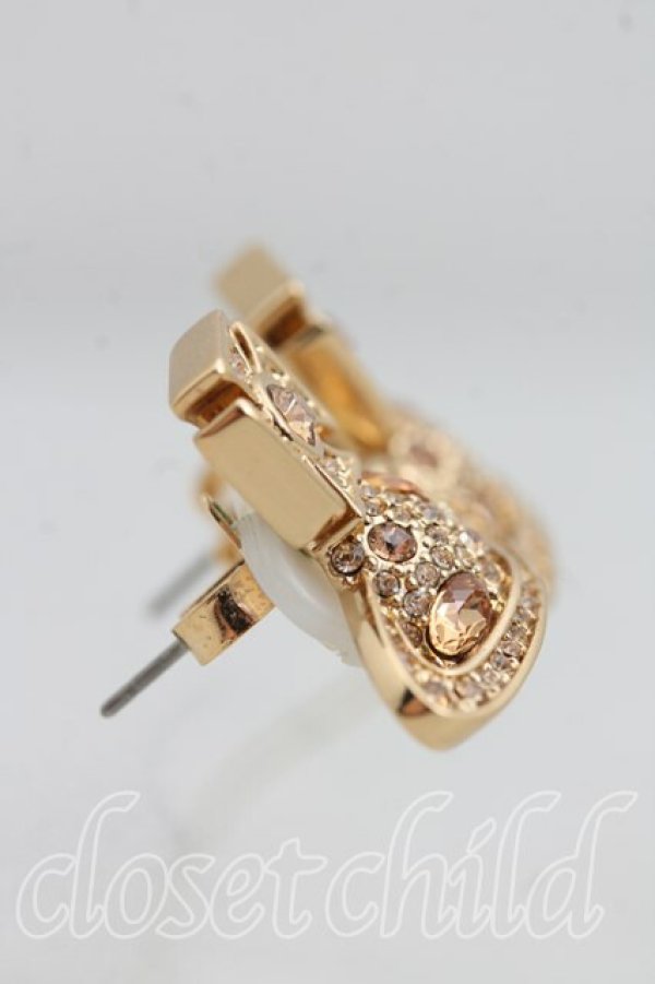 画像3: ヴィヴィアンウエストウッド 中古 / バスレリーフピアス  ゴールド  H-26-02-15-094-er-OD-ZH (3)