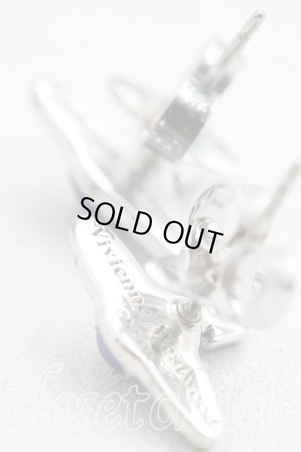 画像4: ヴィヴィアンウエストウッド 中古 / ナノソリティアピアス  シルバー  H-26-02-15-095-er-OD-ZH (4)