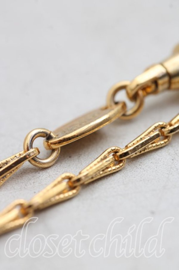 画像4: ヴィヴィアンウエストウッド 中古 / リトルテディブレスレット  ゴールド  H-26-02-15-097-ac-OD-ZH (4)