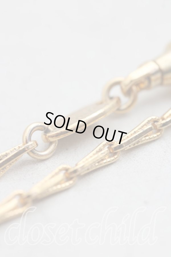 画像4: ヴィヴィアンウエストウッド 中古 / リトルテディブレスレット  ゴールド  H-26-02-15-097-ac-OD-ZH (4)