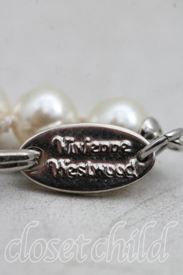 画像3: ヴィヴィアンウエストウッド 中古 / マン・エミリオ・ブレスレット  シルバー  H-26-02-15-099-ac-OD-ZH (3)