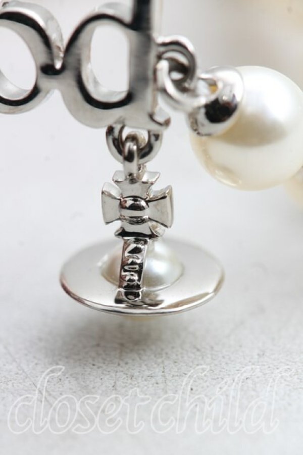 画像4: ヴィヴィアンウエストウッド 中古 / マン・エミリオ・ブレスレット  シルバー  H-26-02-15-099-ac-OD-ZH (4)