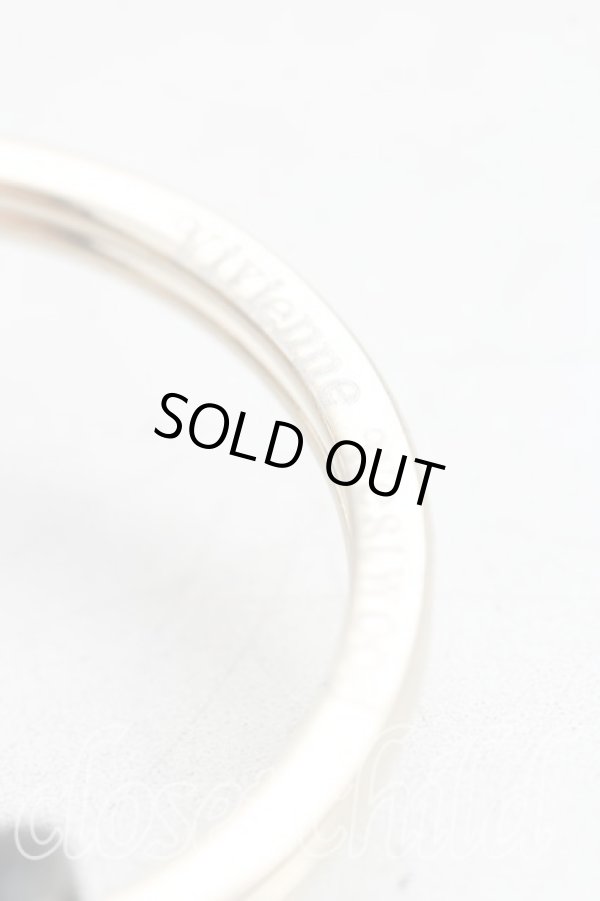 画像3: ヴィヴィアンウエストウッド 中古 / ロゴキーリング  青  H-26-02-15-100-gd-OD-ZH (3)