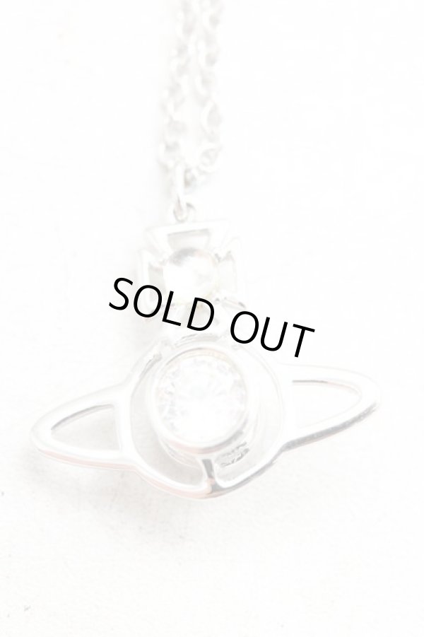 画像2: ヴィヴィアンウエストウッド 中古 / NORAネックレス  シルバー  H-26-02-15-102-nl-OD-ZH (2)