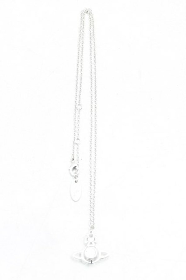 画像3: ヴィヴィアンウエストウッド 中古 / NORAネックレス  シルバー  H-26-02-15-102-nl-OD-ZH (3)