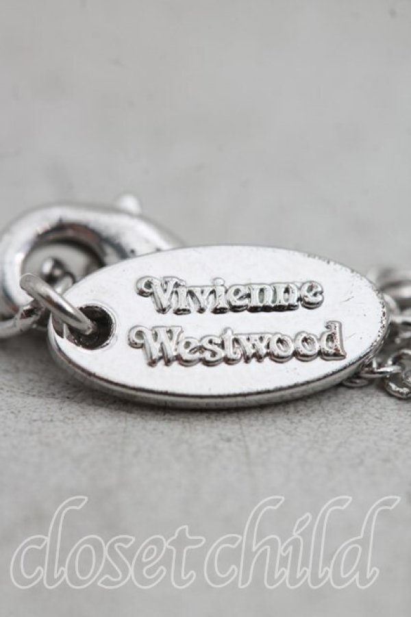 画像4: ヴィヴィアンウエストウッド 中古 / NORAネックレス  シルバー  H-26-02-15-102-nl-OD-ZH (4)