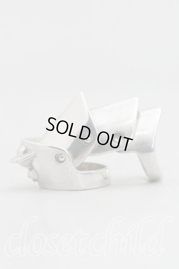 画像2: ヴィヴィアンウエストウッド 中古 / アーマーリング XS(7号相当） シルバー  H-26-02-15-106-rg-OD-ZH (2)