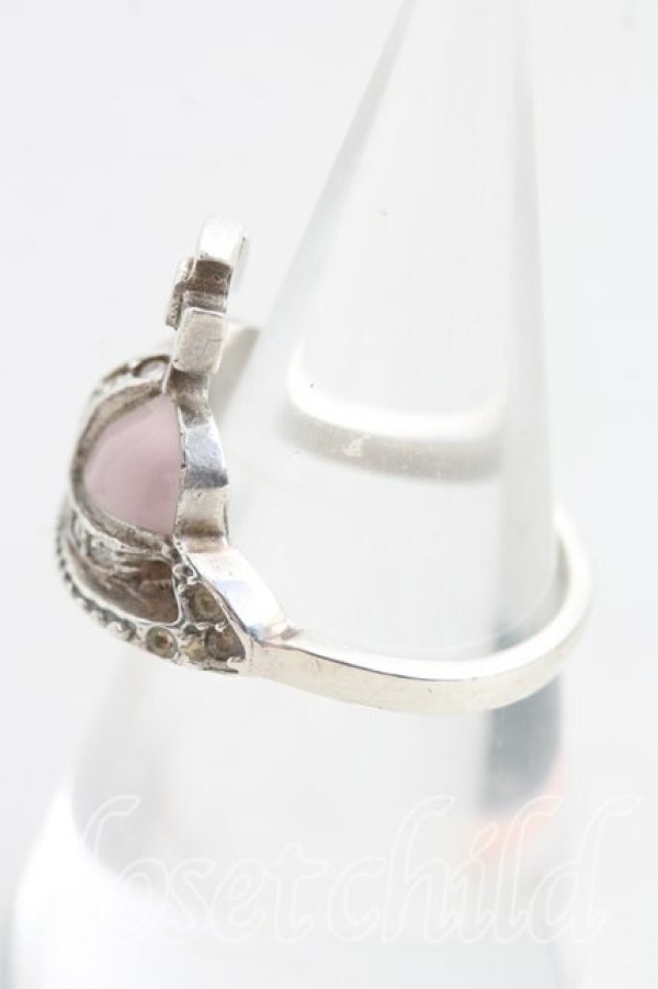 画像2: ヴィヴィアンウエストウッド 中古 / ディアマンテハートリング M(14号相当） シルバー  H-26-02-15-107-rg-OD-ZH (2)