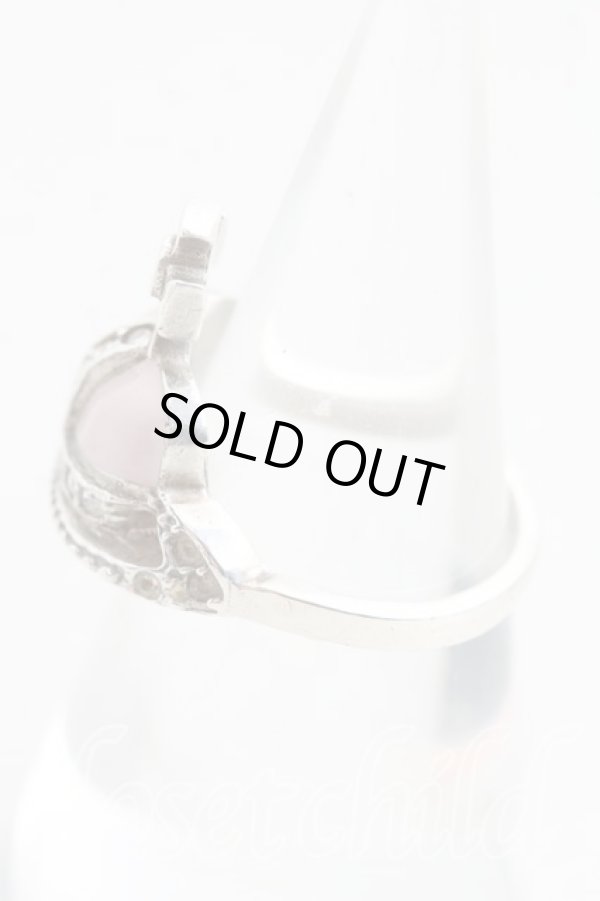 画像2: ヴィヴィアンウエストウッド 中古 / ディアマンテハートリング M(14号相当） シルバー  H-26-02-15-107-rg-OD-ZH (2)