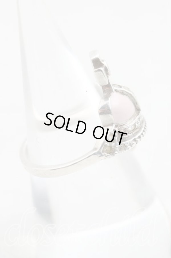 画像3: ヴィヴィアンウエストウッド 中古 / ディアマンテハートリング M(14号相当） シルバー  H-26-02-15-107-rg-OD-ZH (3)