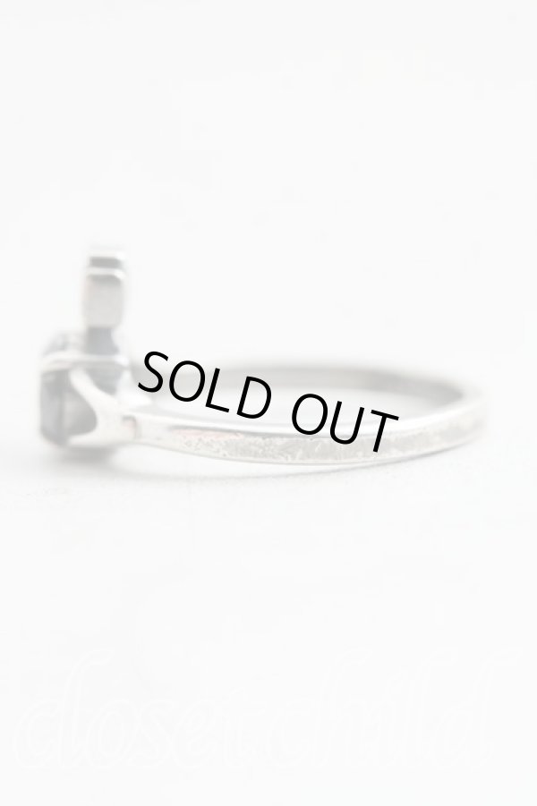 画像2: ヴィヴィアンウエストウッド 中古 / REINAリング S(11号相当） シルバー  H-26-02-15-108-rg-OD-ZH (2)