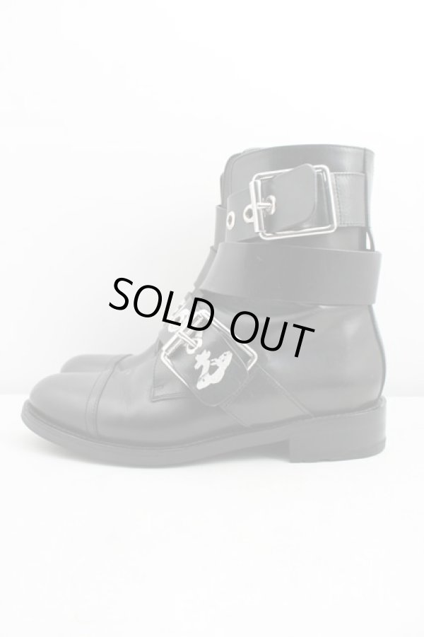 画像3: ヴィヴィアンウエストウッド 中古 / ALEXブーツ 37（23.5cm相当） 黒  H-26-02-15-110-sh-OD-ZH (3)