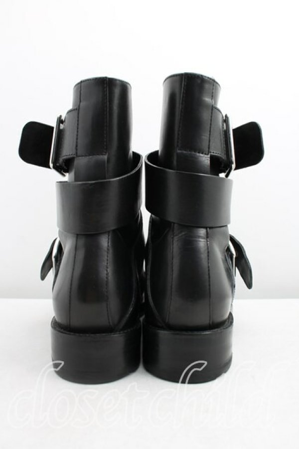 画像4: ヴィヴィアンウエストウッド 中古 / ALEXブーツ 37（23.5cm相当） 黒  H-26-02-15-110-sh-OD-ZH (4)