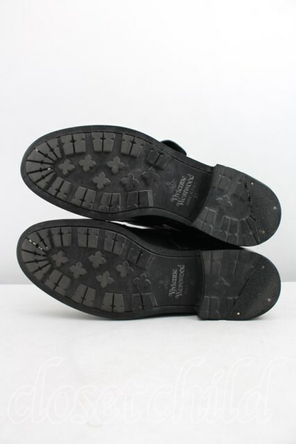 画像5: ヴィヴィアンウエストウッド 中古 / ALEXブーツ 37（23.5cm相当） 黒  H-26-02-15-110-sh-OD-ZH (5)