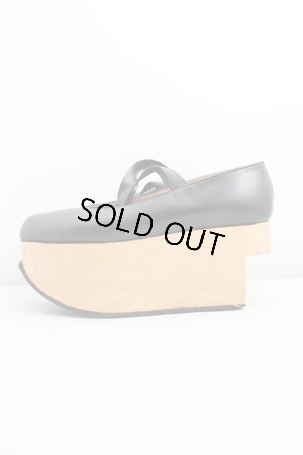 画像3: ヴィヴィアンウエストウッド 中古 / ロキンホースバレリーナ UK6位（24.5cm相当） 黒  H-26-02-15-111-sh-OD-ZH (3)