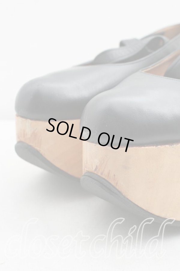 画像6: ヴィヴィアンウエストウッド 中古 / ロキンホースバレリーナ UK6位（24.5cm相当） 黒  H-26-02-15-111-sh-OD-ZH (6)