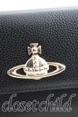 画像7: ヴィヴィアンウエストウッド 中古 / エグゼクティブレザー折リ財布  黒  H-26-02-15-113-wa-OD-ZH (7)